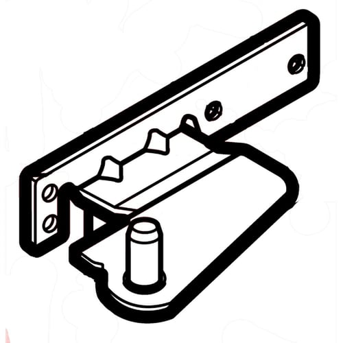 Charnière centrale du réfrigérateur LG 4775JJ2017R