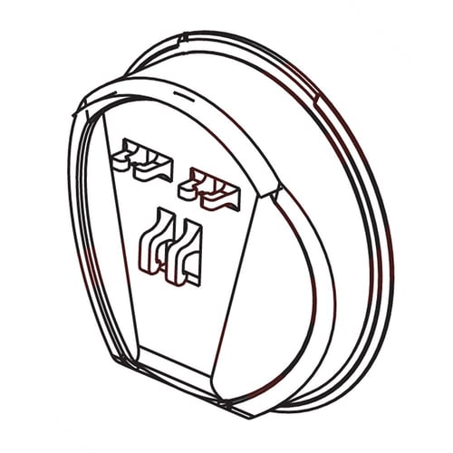 LG Refrigerator Duct Cap - ABN72909904