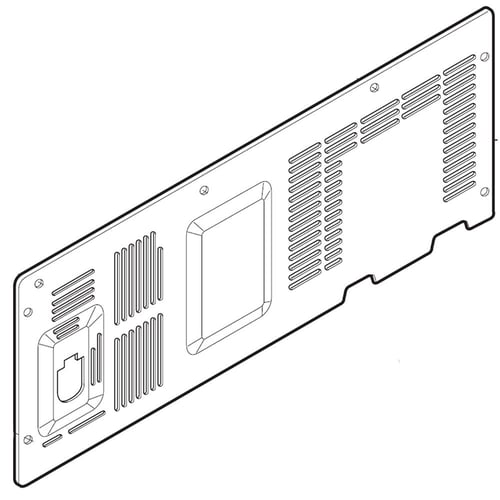 LG ACQ86284806 Refrigerator Rear Cover