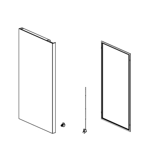 LG Refrigerator Door Assembly, Home Bar - ADC30015001
