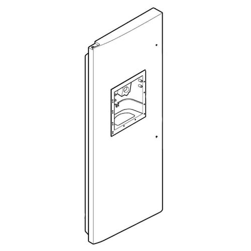 Porte semi-congélateur du réfrigérateur LG ADC30170426