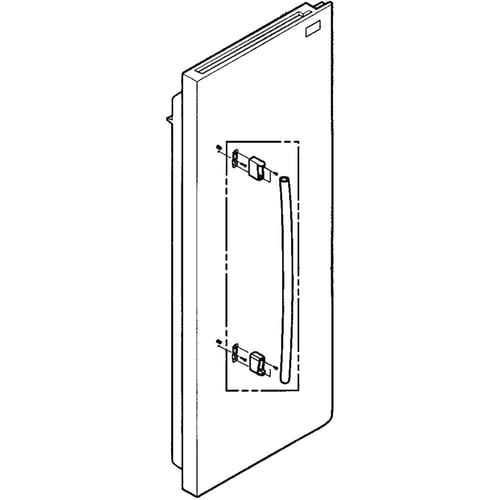 LG Refrigerator Door Assembly, Semi Refrigerato - ADC30170503
