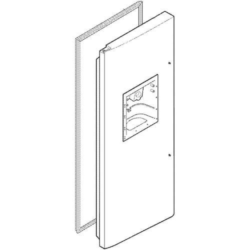 LG Refrigerator Freezer Door - ADC72986442