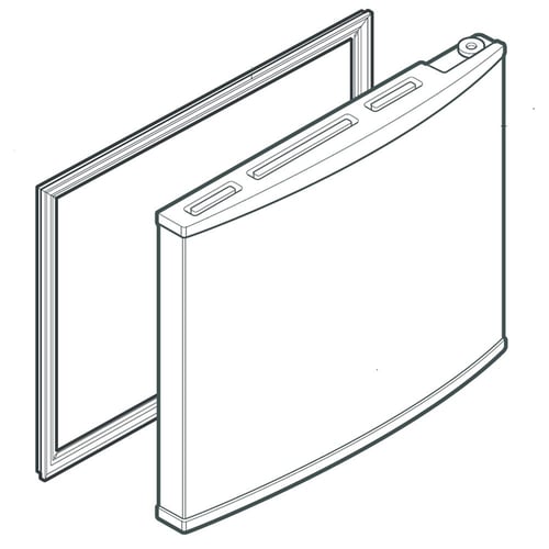 LG Refrigerator Freezer Door Adc7 - ADC74187403