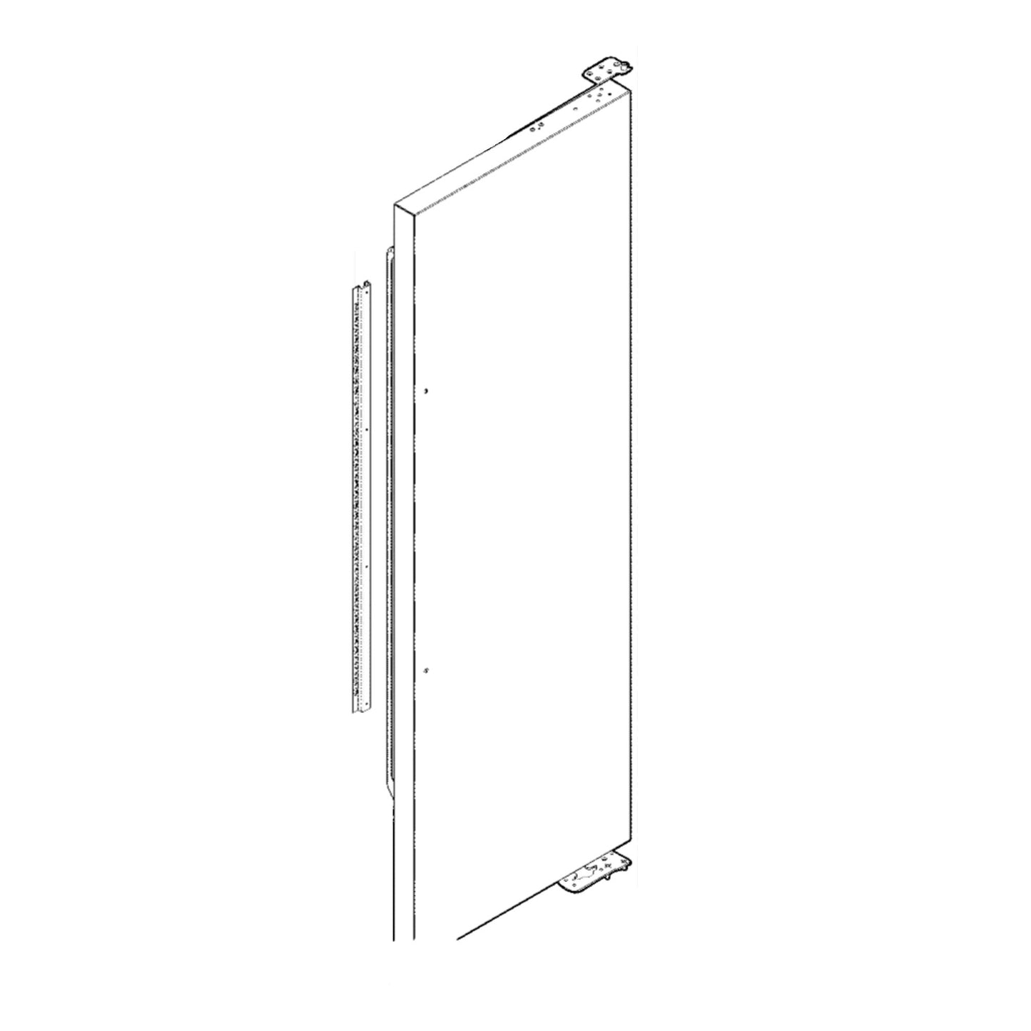 Mousse de porte de réfrigérateur LG ADD73196204