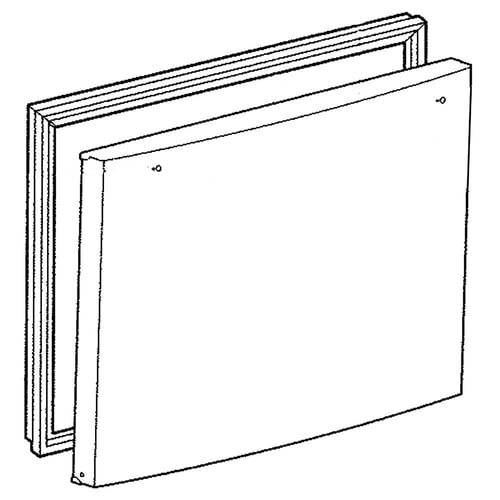 LG Refrigerator Door Assembly, Freezer - ADC73905503