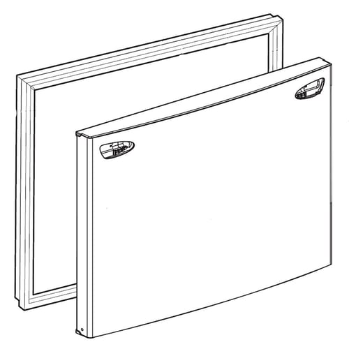 LG ADD73719005 Refrigerator Freezer Door Assembly