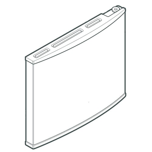 LG Refrigerator Freezer Door - ADC74187413