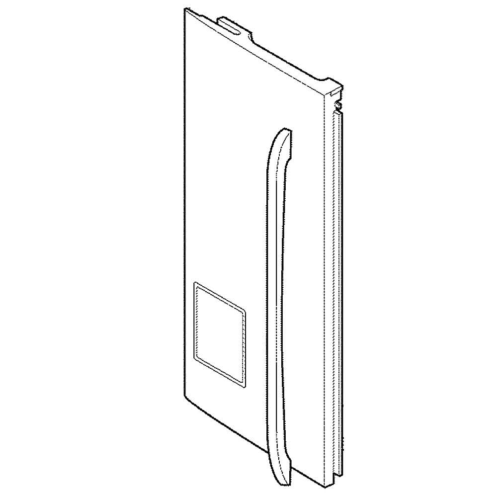 LG ADD74236502 Refrigerator Door Assembly, Left