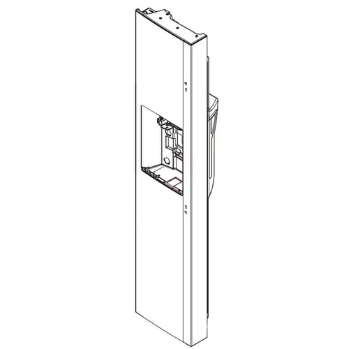 LG Refrigerator Freezer Door - ADC74646404