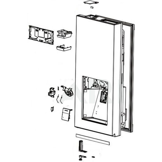 LG Refrigerator Door Foam - ADD75195802