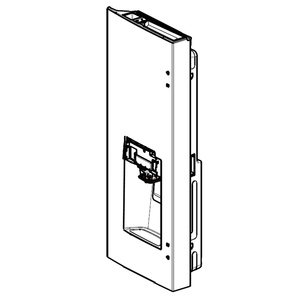 LG ADD76197028 Refrigerator Door Foam Assembly