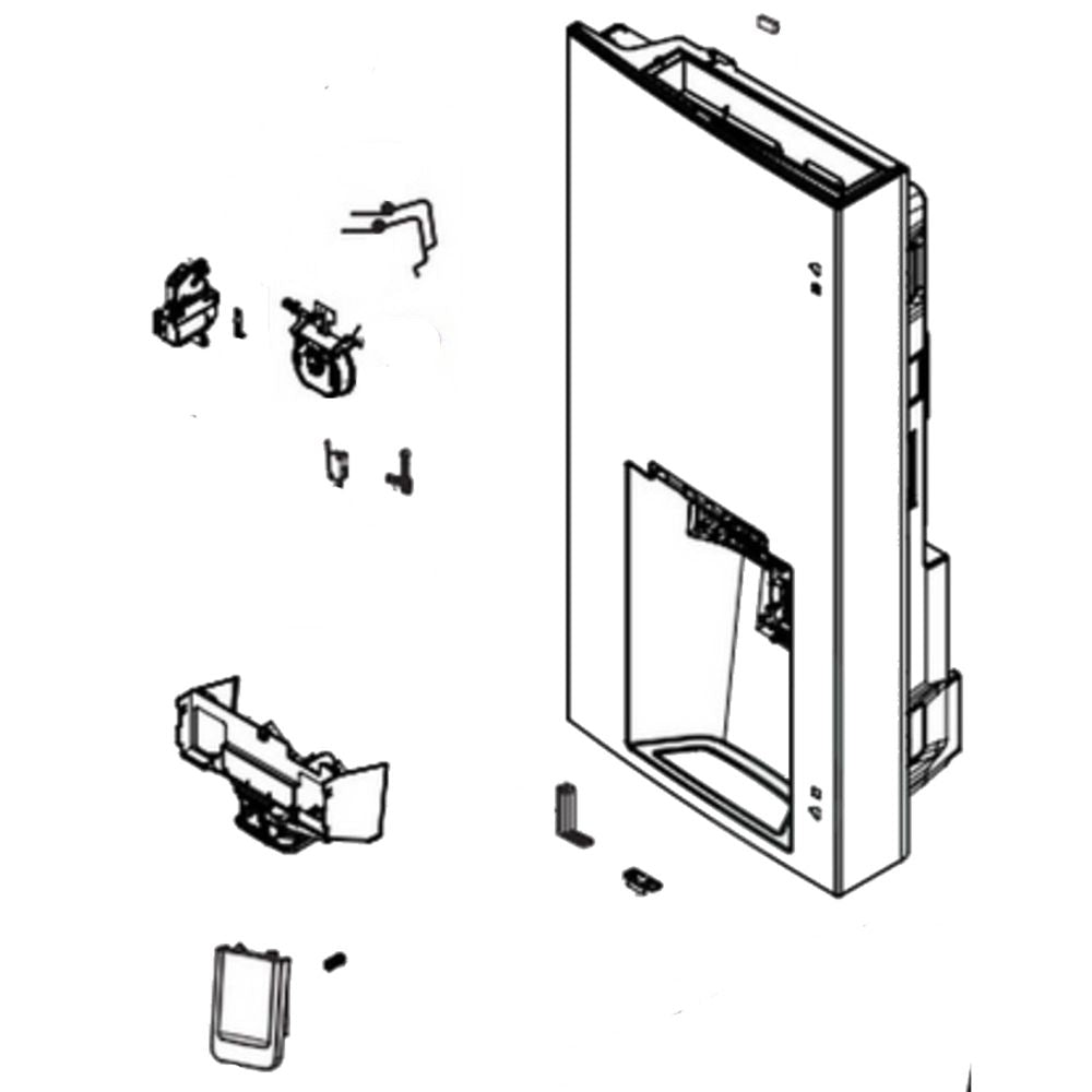 LG ADD76416501 Refrigerator Door Foam Assembly