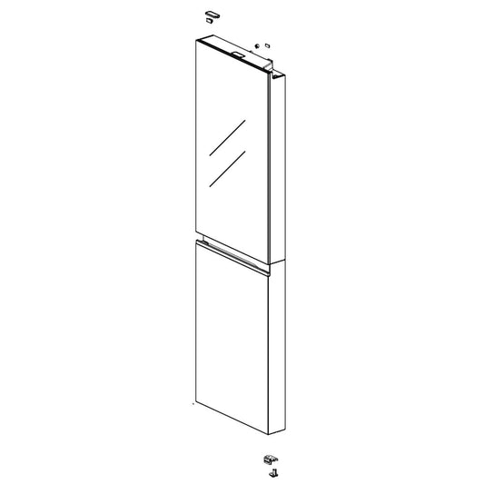 LG Door Foam Assembly, Refrigerator - ADD76424502