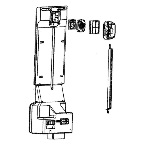 LG Refrigerator Duct Assembly, Multi - ADJ74132105
