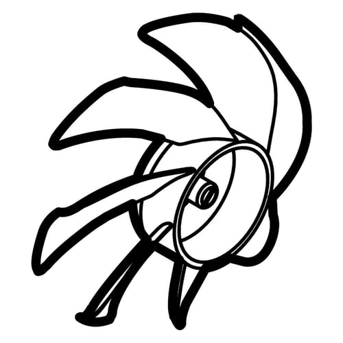 Ventilateur de réfrigérateur LG ADP73713301