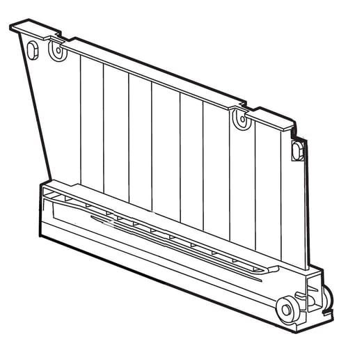 LG Refrigerator Rail Guide - AEC72910301