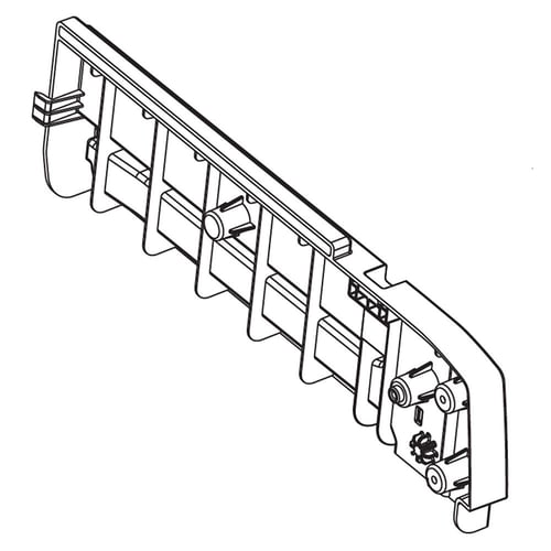 LG AEC73878401 Refrigerator Drawer Slide Rail, Left
