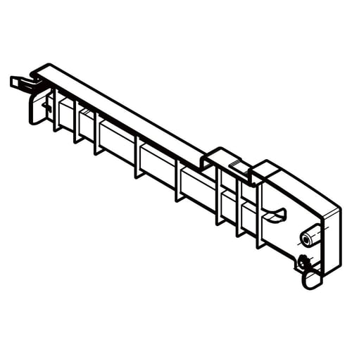 LG AEC74897823 Refrigerator Deli Drawer Slide Rail, Left