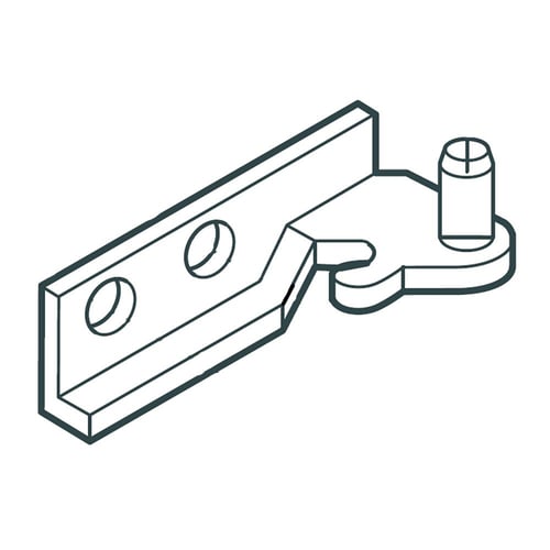 LG Refrigerator Center Hinge - AEH74297502