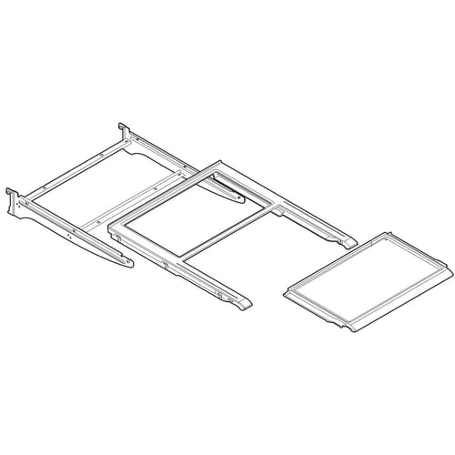 LG AHT73454101 Refrigerator Shelf Assembly