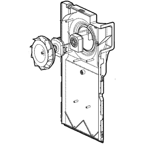 LG Refrigerator Freezer Shroud - AHV72989809