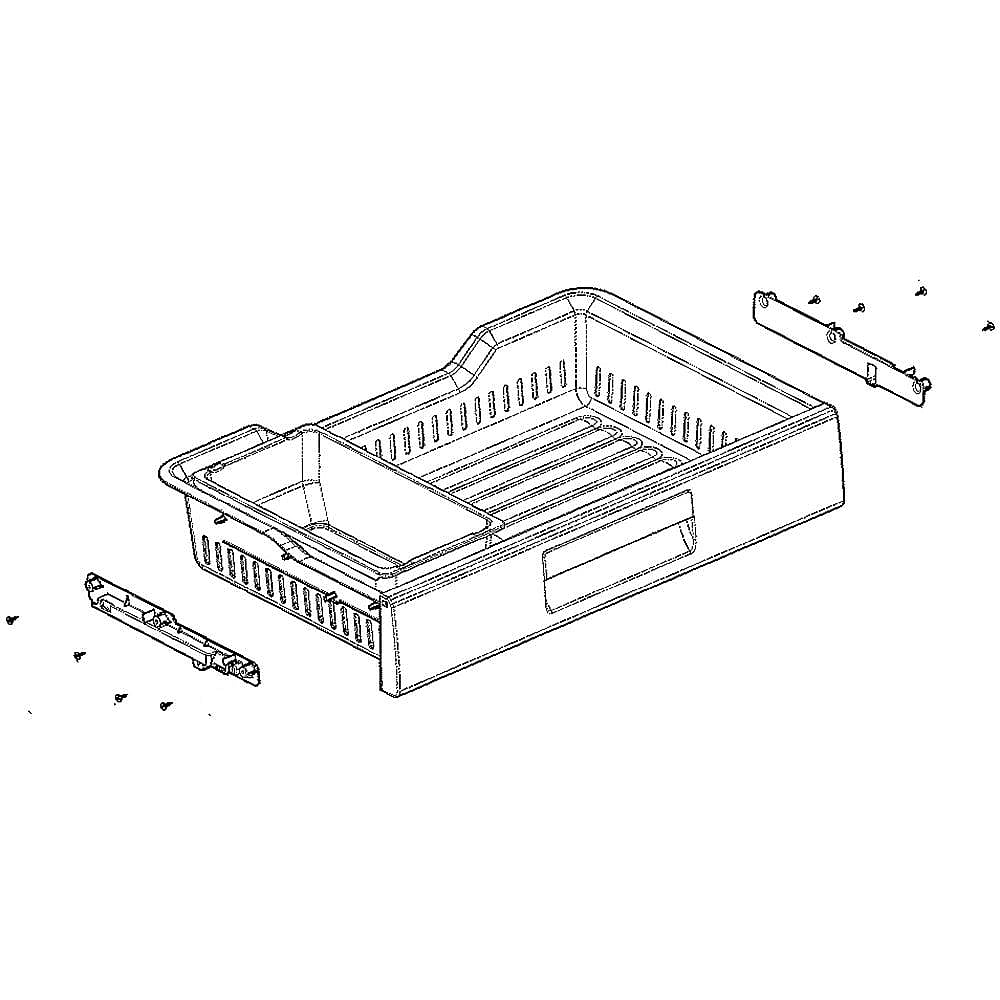 LG AJP73334616 Tray Assembly, Drawer