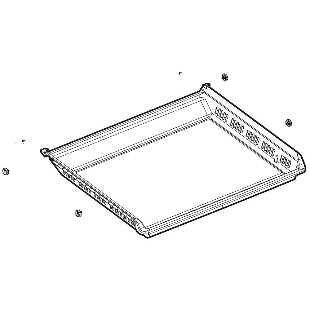 LG AJP73714702 Drawer Tray Assembly