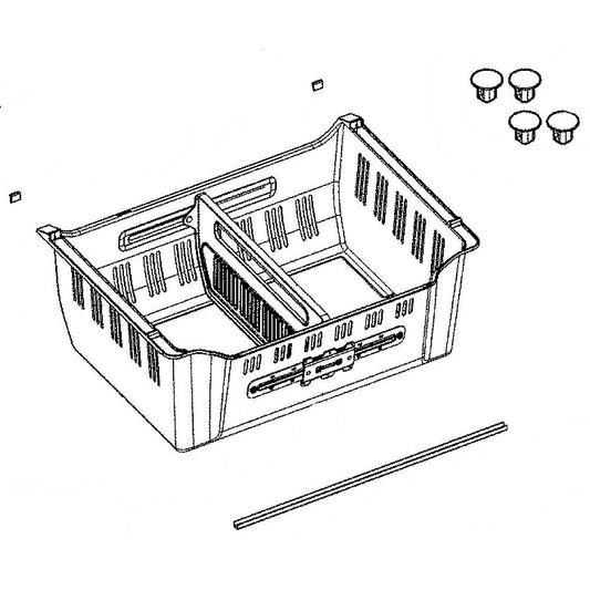 LG Drawer Tray - AJP73714802