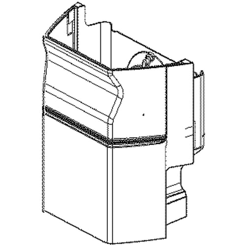 LG AKC73249613 Refrigerator Ice Bucket Assembly