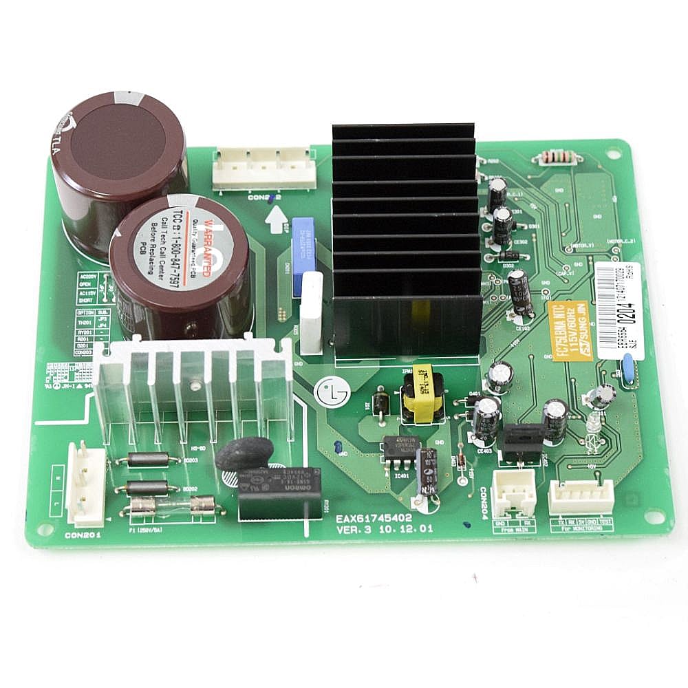 LG EBR65640204 Refrigerator Power Control Board (PCB Assembly)