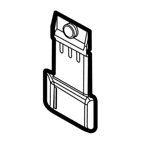LG Refrigerator Lever Button - MBG62013801