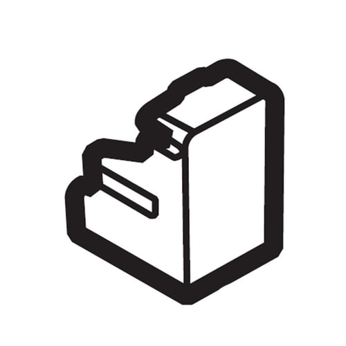 LG Refrigerator Duct Cap - MBL61865301