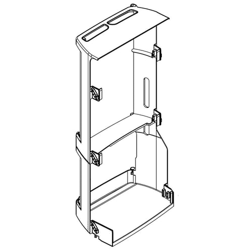 LG MBN62547401 Refrigerator Home Bar Case