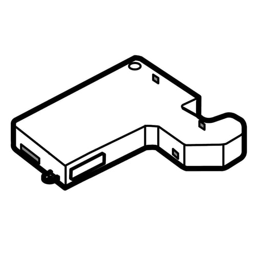 LG MCK67447702 Refrigerator Hinge Cover