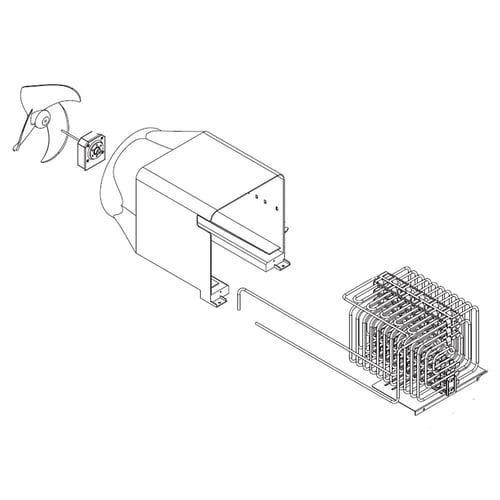 LG MEA62574105 Refrigerator Fan Guide