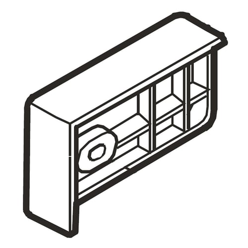 LG Refrigerator Rear Handle - MEB62454601