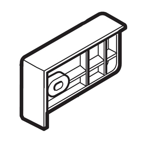 LG Refrigerator Handle, Rear - MEB65420102