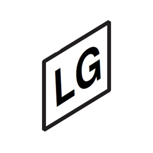 LG Refrigerator Name Plate - MFT63566401