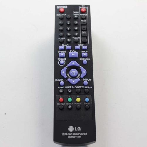 LG Remote Controller - AKB72911501