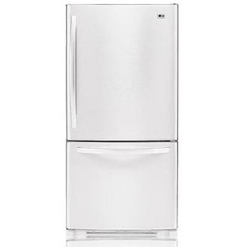 LG LBC22520SW Bottom Freezer Refrigerator With Swing Door