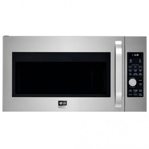 LG LSMC3086ST 1.7 Cu. Ft. Over The Range Convection Microwave