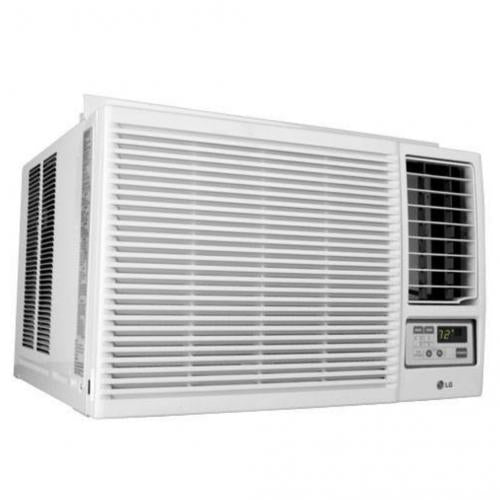 LG LW1810HR 18,000 BTU Window Air Conditioner with 12,000 BTU Electric Heat, 1,000 sq. ft. Cooling Area