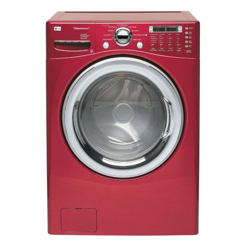 LG DLEX7177RM Steamdryer Electric Dryer (Wild Cherry Red)
