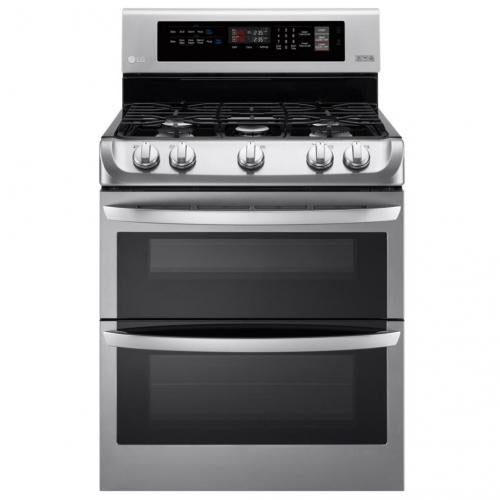 LG LDG4311ST 30-Inch Stainless Double Oven Gas Range Convection