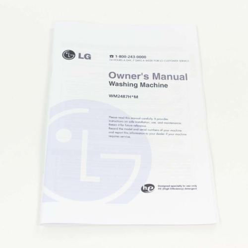 LG Washer Owners Manual - AFN30632801
