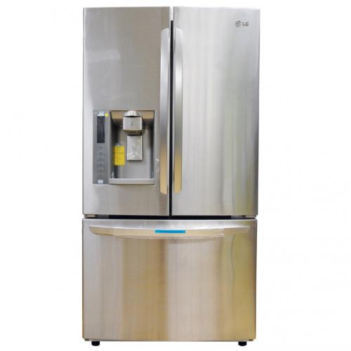 LG LFX28979ST Ultra-Large Capacity 3 Door French Door Refrigerator With Du