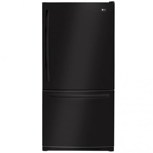 LG LRBC20512WW Bottom-Freezer Refrigerator With Swing Freezer Doo