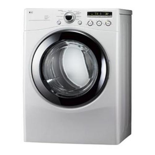 LG DLE2301W 7.3 Cu.Ft. Ultra-Large Capacity Dryer With Neverus