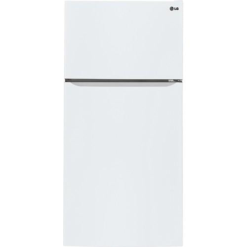 LG LTCS24223W 24 Cu. Ft. Large Capacity 33 Wide Top Mount Refrigerator